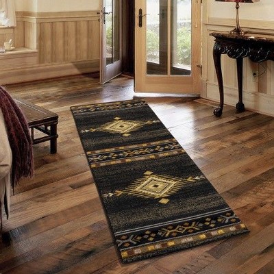 Kumasinova Southwest Design Area Rug – Timeless & Modern Motifs for Living Room, Kid & Pet-Friendly, Made in Turkey, Stain-Resistant Door Mat