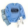 Simply Sage Market Women's Graphic Sweatshirt Football Leopard - 2 of 2