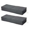 Coolbibila-Furniture Covers Made Of Top-Quality Waterproof Fabric, Patio Chaise Lounge Covers Crafted From 100% Polyester, Patio Covers - 2 of 4
