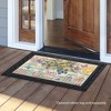 Happy Spring Mason Jar Floral Doormat Indoor Outdoor 30" x 18" Briarwood Lane - 3 of 4