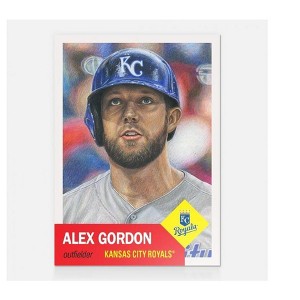 Topps Kansas City Royals MLB Alex Gordon Topps Living Set Card #11 - 1 of 2