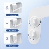 Garvee Mechanical Bidet Attachment, Bidet Attachment for Toilet, Toilet Bidet with Dual Self-Cleaning Nozzles, Rear and Feminine Wash - 2 of 4