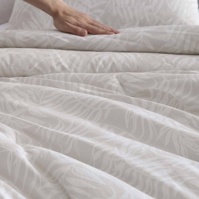 Queen White Cotton Nautical Bedspread Set