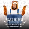 Fiona Fox Adult Snugible Blanket Hoodie & Pillow - 4 of 4