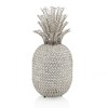 HomeRoots 23" Glam Bling Faux Crystal and Silver Pineapple - 4 of 4
