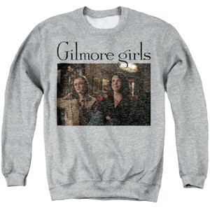 Men's Gilmore Girls Movie Night Crewneck Sweatshirt - 1 of 4