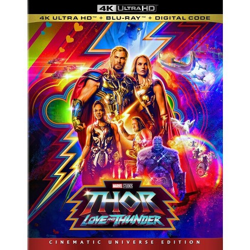 Thor: Love and Thunder (4K/UHD + Blu-ray + Digital)