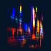 Men's Design By Humans city at night By hkartist T-Shirt - 2 of 4