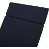 DOMETOUR 52005.00CUSH-NVY 1PC Outdoor Chaise Lounge Cushion (without Chaise Lounge) - 4 of 4