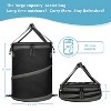Tirrinia 38L Large Pop-Up Cooler Bag- Insulated Collapsible Cooler with Flat Drink Table, Lightweight Ice Round Cooler for Fishing, Picnics - 2 of 4