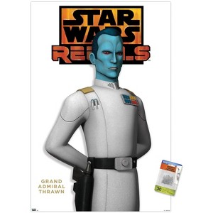Trends International Star Wars: Rebels - Grand Admiral Thrawn Feature Series Unframed Wall Poster Prints - 1 of 4