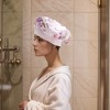 Unique Bargains High Elasticity Print Shower Cap 1 Pc - 3 of 4