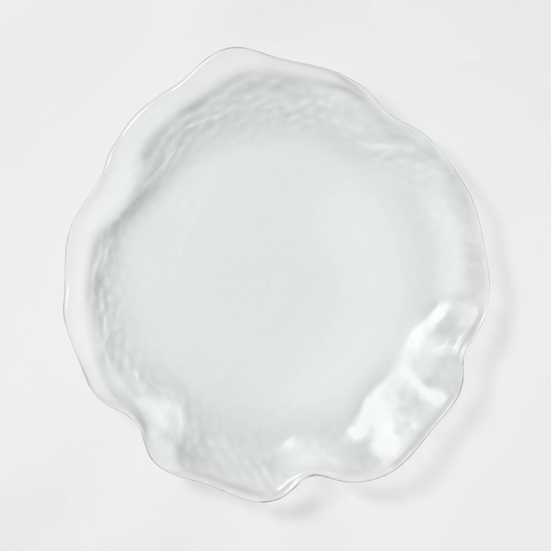 Acrylic Ruffled Dinner Plate - Threshold™ designed with Studio McGee