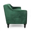 Knouff Modern Glam Tufted Velvet 3 Seater Sofa - Christopher Knight Home - 4 of 4