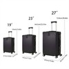 BEAFUP 3-Piece Hard Shell Luggage Set with Spinner Wheels and Password Lock - Lightweight Suitcases for Travel, with Hiking Bag - 3 of 4