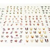 Wrapables Fingernail Tattoo Nail Art Water Nail Tattoos Water Transfer Slide Tattoos Nail Decals, Dogs (11 Designs/220 Nail Tattoos) - 3 of 4