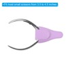 Unique Bargains PU Leather Nail Scissor Protective Cover Small Pointed Nipper Scissor Sheaths 4.5"x2.6" - 4 of 4