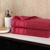 Cotton Medium Weight Bath Sheet Set of 2 by Blue Nile Mills - 2 of 4