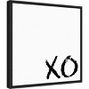 16" x 16" Love Quotes I by Anna Hambly Framed Canvas Wall Art Black - Amanti Art: Modern Typography Decor, Sawtooth Back Mounted - 2 of 4