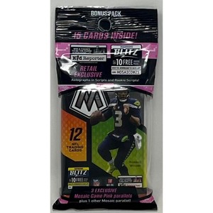 2021 Panini Mosaic Football Retail Exclusive Pack - 1 of 2