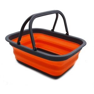 SAMMART 9.2L (2.37Gallon) Collapsible Tub with Handles - 1 of 4