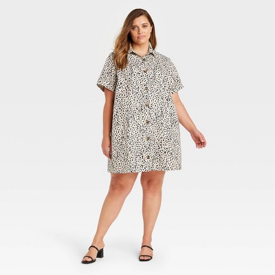 short sleeve shirtdress target