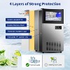Tylza Commercial Built-in or Freestanding Ice Maker 130Lbs/24H Stainless Steel - 2 of 4