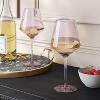 19oz 6pk Glass Large Stemmed Wine Glasses - Threshold™ : Target