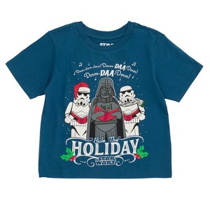 STAR WARS Halloween Christmas July 4th Matching Family T-Shirt Little Kid to Big Kid - 1 of 4