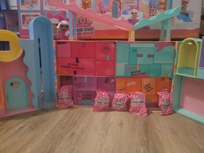 LOL Surprise! Squish Sand Magic House with Tot- Playset with Collectible  Doll, Squish Sand, Surprises, Accessories, Girls Gift Age 4+