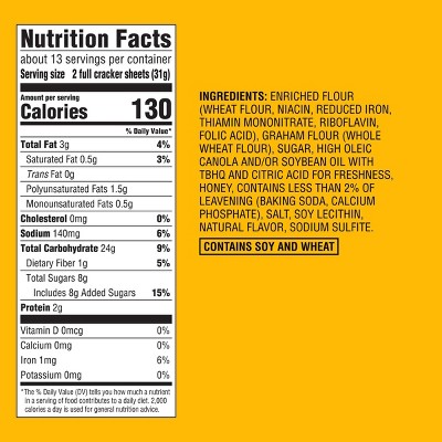 Honey Graham Crackers - 14.4oz - Favorite Day™