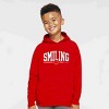 The Juniper Shop SmileyWorld Arched Varsity Youth Hoodie - 3 of 4