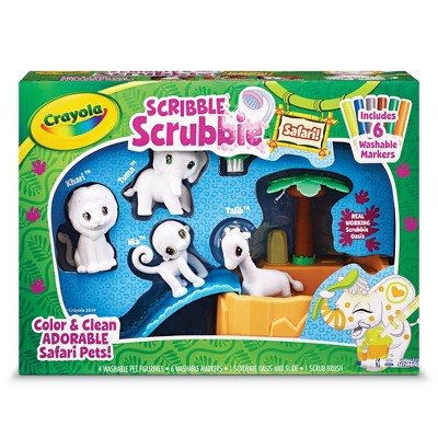 scribble scrubbie pets scrub tub playset