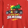 Boys' - Hot Wheels - Christmas Tree Tis The Season Long Sleeve Graphic T-Shirt - 2 of 4