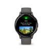 Garmin Venu 3S Fitness GPS Smartwatch Steel Bezel w/ Pebble Gray Case + Accessories Kit - 4 of 4