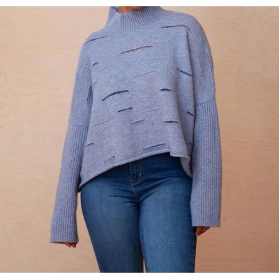 Women's Mock Neck Sweater - KERISMA