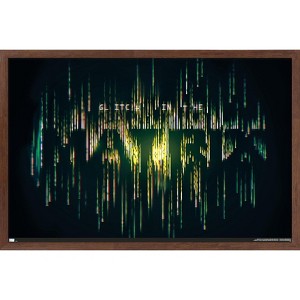 Trends International The Matrix: Resurrections - Glitch in the Matrix Framed Wall Poster Prints - 1 of 4