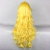 Unique Bargains Women's Curly Wigs 31" Yellow with Wig Cap - 4 of 4