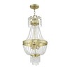 Livex Lighting Valentina 4 - Light Chandelier in  Winter Gold - 4 of 4