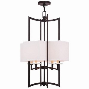Livex Lighting Woodland Park 4 - Light Chandelier in  Olde Bronze - 1 of 1