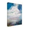 Trademark Fine Art - Karen Hale Gazing at Clouds Canvas Art - 4 of 4