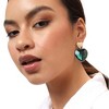 SOHI Women's Oceanic Drop Earrings - 3 of 3