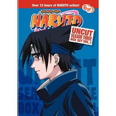 Naruto Uncut: Season 3, Volume 1 (DVD)(2010)