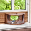 Snynuxx Window Bird Feeder Inside House with 180° Clear View, Durable Wood and Safe Birder Feeder - 4 of 4