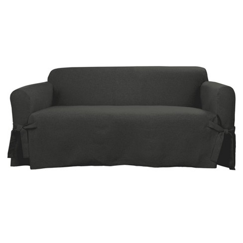 Tailored Slipcover for Loveseat with Attached Back – The Slipcover Maker