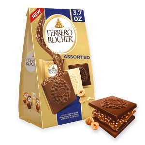 Ferrero Rocher Variety Square Chocolate - 4.27oz/10ct - 1 of 4