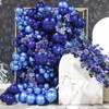 PartyWoo Balloons Metallic Blue Chrome 18 12 10 5 Inch 100 pcs - 4 of 4