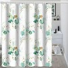 LunaLulinlk White Fabric Shower Curtain - 4 of 4
