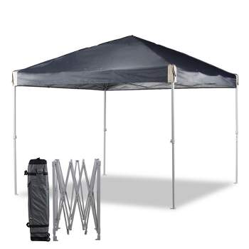 Aoodor 9.8'x9.8' Pop Up Canopy Tent with Roller Bag, Portable Instant Shade Canopy