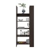 Vynxaria Modern 5-Shelf Bookcase Dark Walnut, Sturdy Engineered Wood, Dimensions H67.3xW28.6xD15.3 - 2 of 4